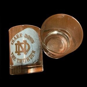 Notre Dame ‘Shake Down the Thunder’ glasses